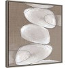 22" x 22" Inuk Shuk II by Eva Watts Framed Canvas Wall Art Print - Amanti Art - 2 of 4