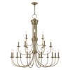 Livex Lighting Estate 21 - Light Chandelier in  Antique Brass - 2 of 4