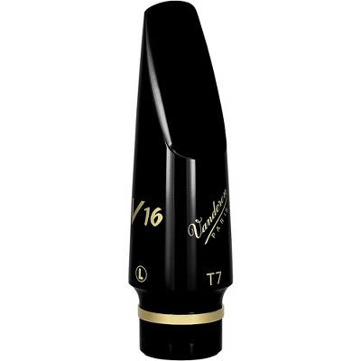 Vandoren V16 Series Ebonite Tenor Saxophone Mouthpiece Large Chamber Level 2 T7L 194744350047