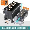 MaseiKar Collapsible Foldable Extended Height Wagon with 500lbs Weight Capacity, Folding Utility Garden Cart with Big All-Terrain Beach Wheels - 4 of 4