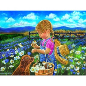 Sunsout Country Girl 300 pc  Mothers Day Jigsaw Puzzle 35924 - 1 of 4