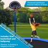 Infans 15FT Outdoor Large Trampoline Safety Enclosure Net w/ Basketball Hoop Stepper - 2 of 4
