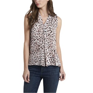 Vince Camuto Womens Animal Print Pullover Blouse - 1 of 1