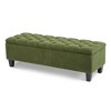 NicBex Rectangle Storage Ottoman for Bedroom,PU Storage Bench with Rubber Wood Legs,Ottoman for Living Room,Bedroom,Entryway - 4 of 4