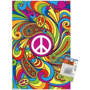 Trends International Peace Sign Unframed Wall Poster Prints - 1 of 4