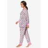 Dreams & Co. Thermal Henley Pajama Set - 4 of 4