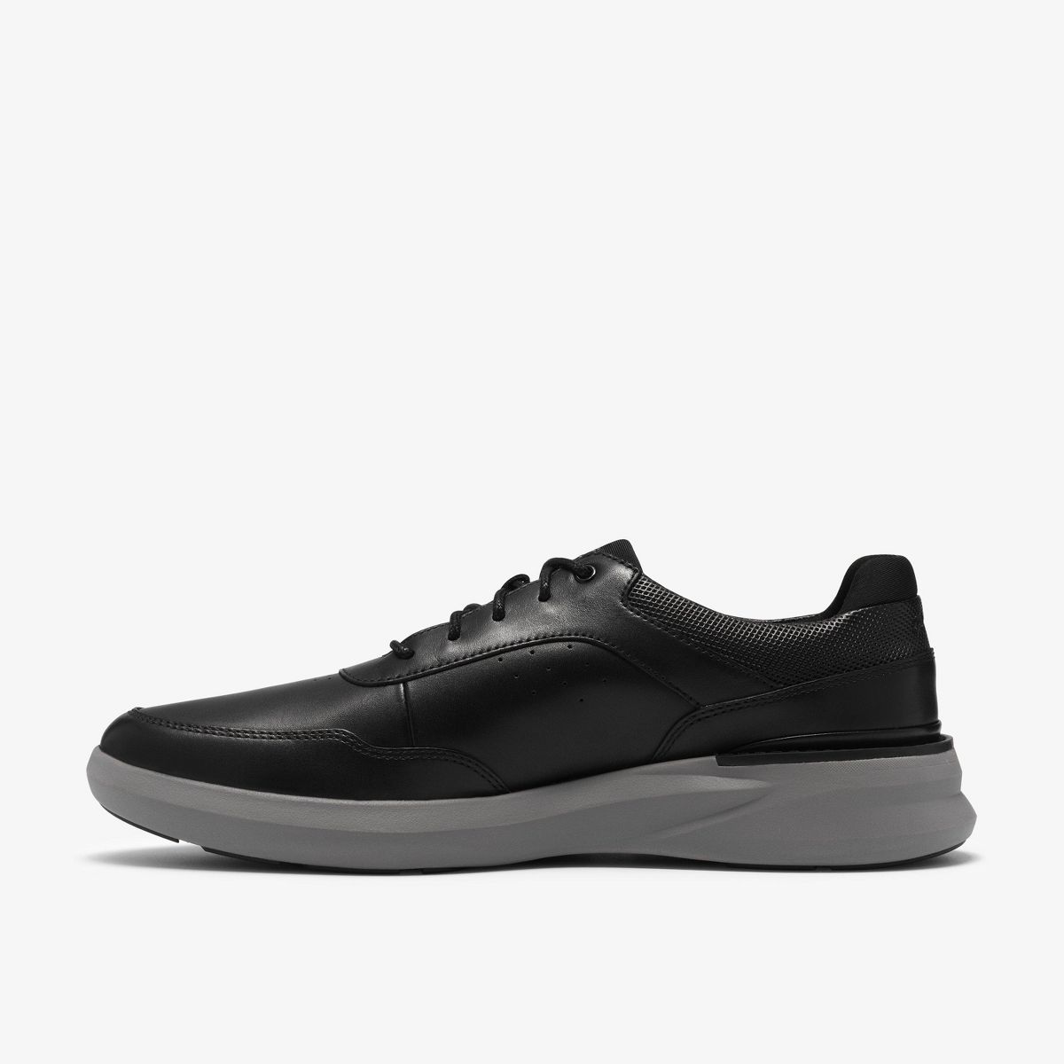 Clarks Mens Code Hybrid Vibe Black Shoes - thumbnail 4