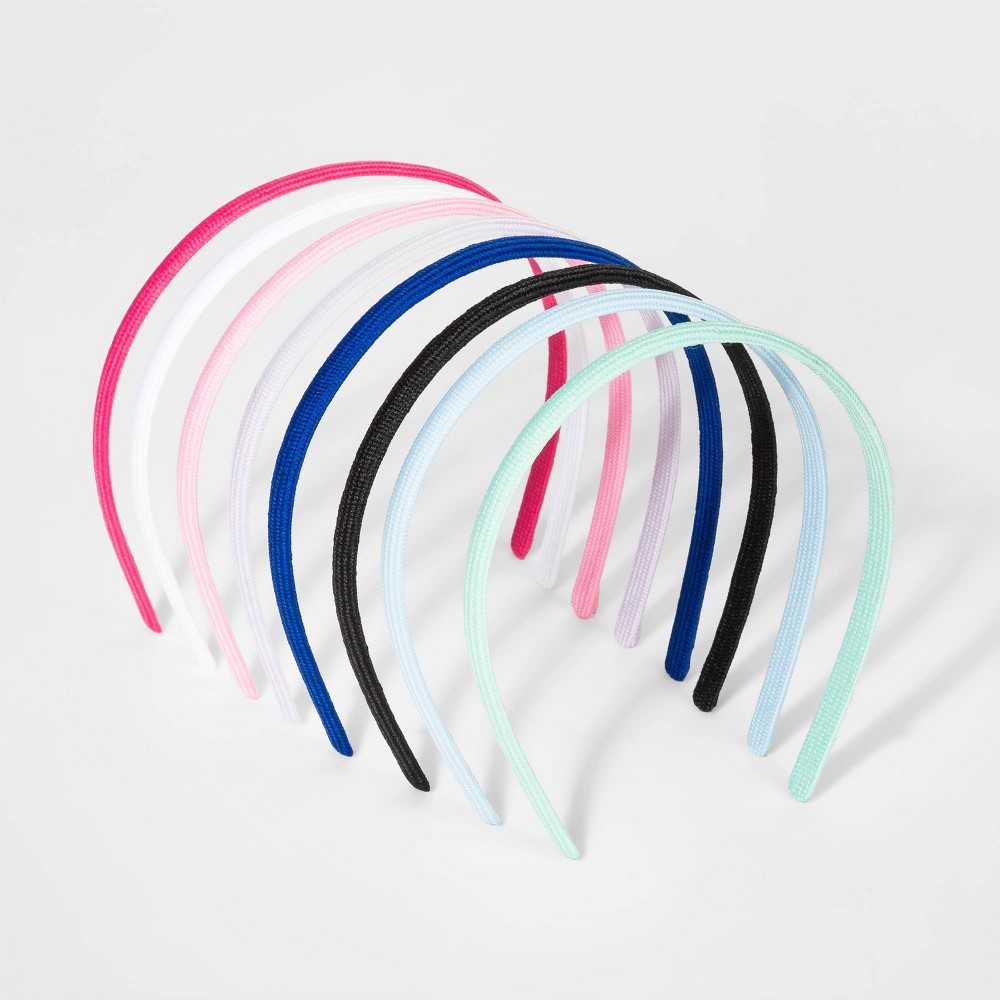 Girls' 8pk Woven Headband - Cat & Jack