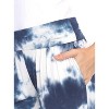 Women's Tie Dye Harem Pants with Pockets - White Mark - 3 of 4