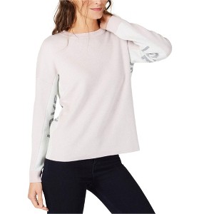 I.N.C International Concepts Womens Love is All Pullover Sweater, Purple, XX-Large - 1 of 1
