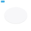 Unique Bargains Acrylic Round Clear Transparent Key Tags Disc with Hole - 3 of 4
