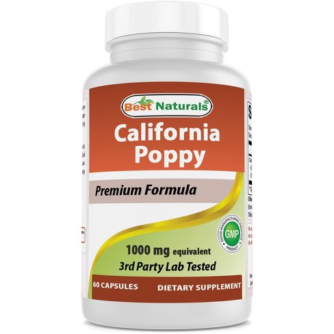 California Poppy Glycerite Alcohol Free 2 Oz Organic Herbal Extract Non GMO