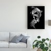 Trademark Fine Art -Julie Chapman 'Tenderness Wolf' Canvas Art - 3 of 4