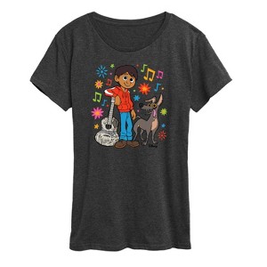 Women's - Coco - Miguel Y Dante Short Sleeve Graphic T-Shirt - 1 of 4