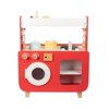 Topteng Red Play Kitchen Set Toy With Washing Machine And Oven Gift For Kid Age 3+ - 2 of 4