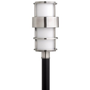 Hinkley Saturn 21 3/4" High Stainless Steel Post Mount Light - 1 of 2