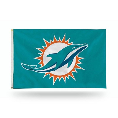 NFL Miami Dolphins 3'x5' Banner Flag