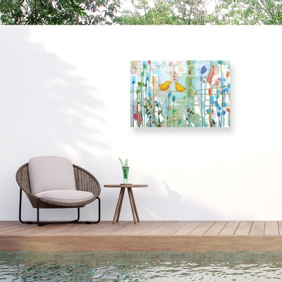 Trademark Fine Art - Sylvie Demers Dans Chaque Coeur Matted Framed Art