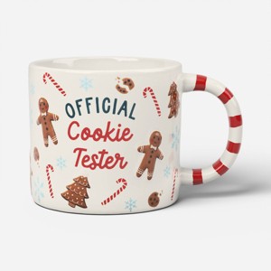 16oz Christmas Stoneware Official Cookie Tester Mug - Wondershop™ - 1 of 3