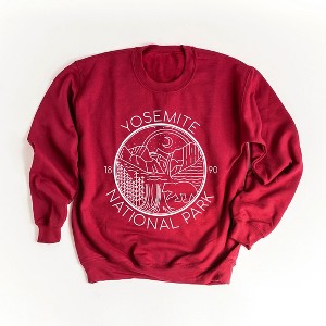 Simply Sage Market Women's Graphic Sweatshirt Yosemite National Park - 1 of 4