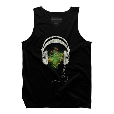 Men's Design By Humans Soundwave By DBHOriginals Tank Top