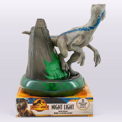 Jurassic World Blue Velociraptor 3D LED Battery Night Light