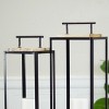 VIP Metal 19 in. Black Open Air Lanterns Set of 2 - 3 of 4