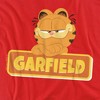 Women's Garfield Movie Logo Loose T-Shirt Red - 2 of 4