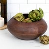 Storied Home Modern Round Wood Bowl - 2 of 4