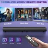 Itopfox 100W Sound Bar for Smart TV with Bluetooth 5.3, 2-in-1 Detachable Home Speaker, Surround Sound, ARC/Optical/AUX/USB Connections, for TV/PC - 4 of 4