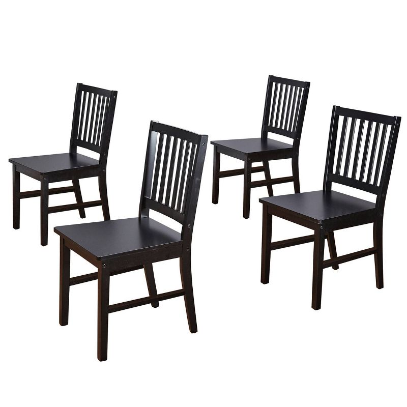 Set of 4 Contemporary Shaker Dining Chairs - Buylateral, 1 of 5