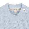 Girls' Organic Puff Sleeve Sweater Dress, Kids - 2 of 3