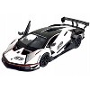 Lamborghini Essenza SCV12 #63 White and Black "Squadra Corse" "Race" Series 1/24 Diecast Model Car by Bburago - 2 of 3
