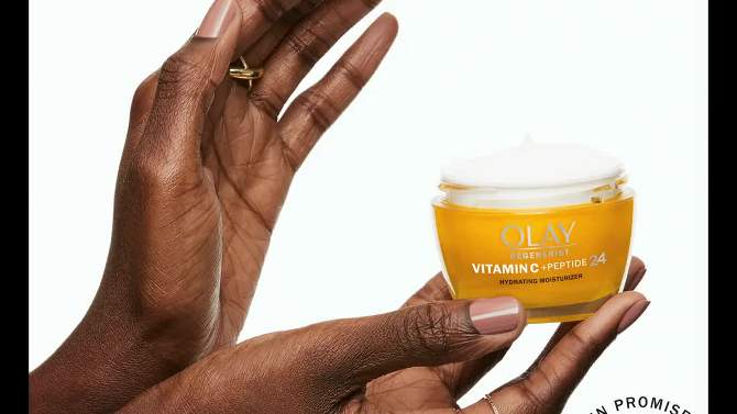 Olay Regenerist Vitamin C + Peptide 24 Face Moisturizer Cream - 1.7oz, 2 of 14, play video