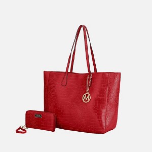 MKF Collection Sadie Oversize Handbag Women Tote & Wallet Set by Mia K - 1 of 4
