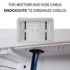 Sanus SA-IWB17 17" In-Wall TV Component Box - 4 of 4