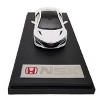 Honda NSX White with Carbon Top 1/64 Diecast Model Car by LCD Models - 2 of 3