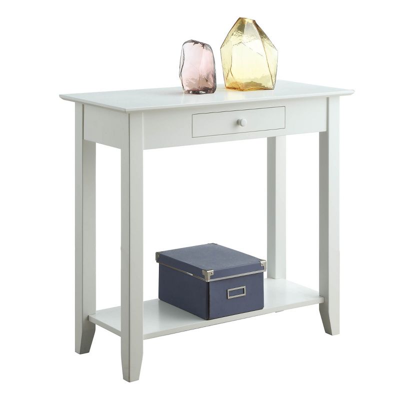 American Heritage Hall Table with Drawer Shelf - Breighton Home, 3 of 9