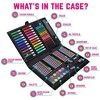 GirlZone Ultimate Art Set for Girls, 118-Piece Awesome Arts and Crafts Kit for Kids, Fun Girls Toys Age 7 Set & Kids - image 3 of 4