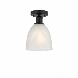 Castile - 1 Light Semi-Flush Mount In Industrial Style-9.75 Inches Tall and 6 Inches Wide - 1 of 1