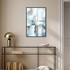 Art Remedy House of Lines II Blue Abstract Wall Art Framed - 2 of 4