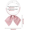 Elerevyo Women's Adjustable Satin Classic Bow Tie - 2 of 4