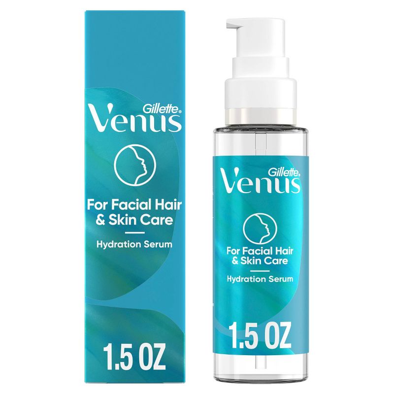 Venus for Facial Hair &#38; Skin Hydration Serum with a Touch of Hyaluronic Acid - 1.5 fl.oz, 1 of 9