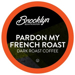 Brooklyn Beans French Roast Flavored Coffee Pods,Compatible 2.0 Keurig, 40 Count - 1 of 4