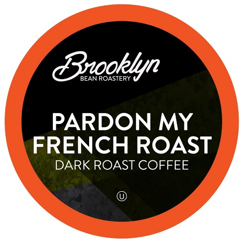 Brooklyn Beans French Roast Flavored Coffee Pods,Compatible 2.0 Keurig, 40 Count - image 1 of 4