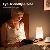 Dimmable Touch Lamp for Bedroom, Portable Table Bedside Desk Lamps, 5 Brightness & 13 RGB Colors, Suitable for Bedroom/Bathroom/Hallways/Living Room - 3 of 4