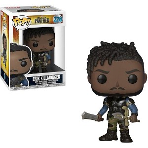 Funko Pop! Black Panther Erik Killmonger Vinyl Figure Bobble-head #278 23350 - 1 of 3