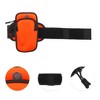 Unique Bargains Convenient Phone Holder Arm Bands with Zipper 1 Pc - 3 of 4