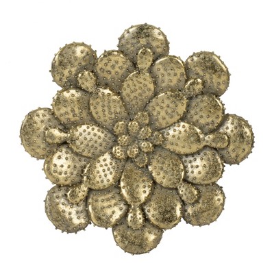 D10x1.6inSucculent Wall Plaque