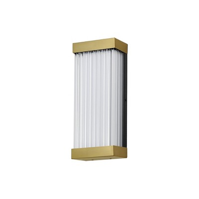 ET2 Lighting Acropolis 1 - Light Wall Light in  Natural Aged Brass